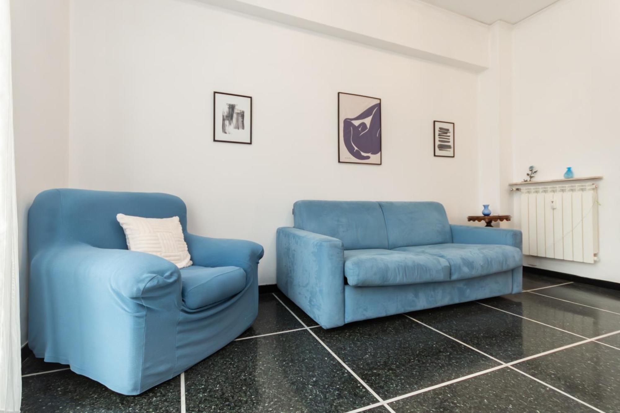 9Min Centro E Stazione Ferroviaria Appartement Genua Buitenkant foto