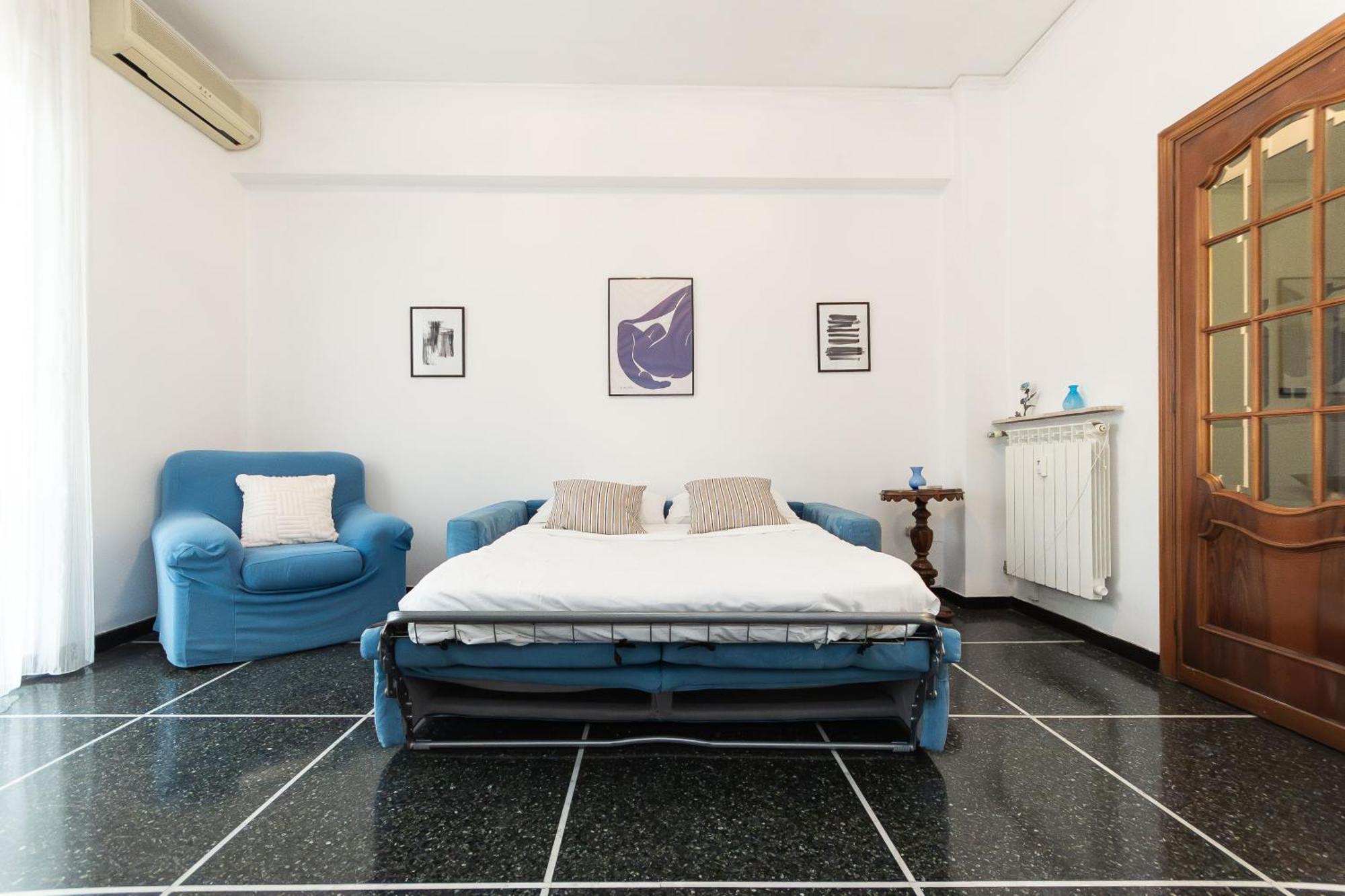 9Min Centro E Stazione Ferroviaria Appartement Genua Buitenkant foto
