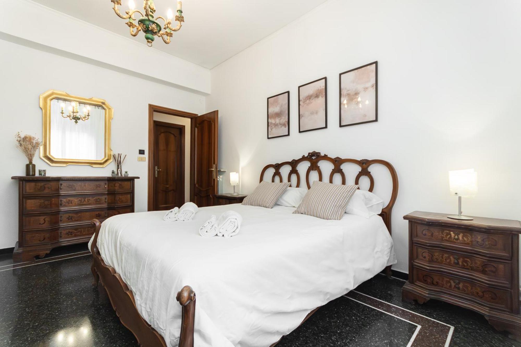 9Min Centro E Stazione Ferroviaria Appartement Genua Buitenkant foto